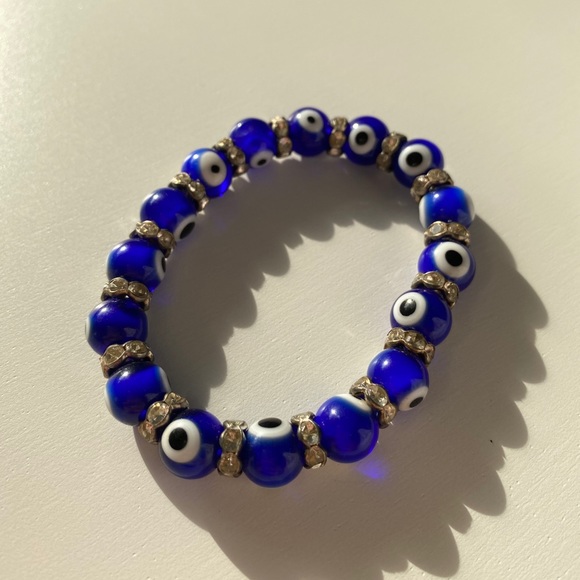 EVIL EYE BEADED BRACELET - Picture 3 of 4